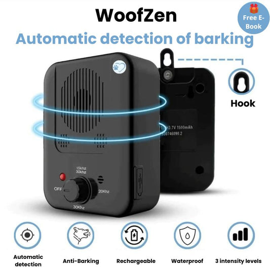 Anti-bark device for dogs | WoofZen™